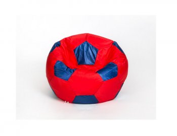 Кресло-мешок Мяч малый красно-синее в Лесном - lesnoy.mebel-74.com | фото