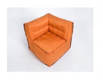 Модульное кресло Комфорт Колор угловое оранжевое в Лесном - lesnoy.mebel-74.com | фото
