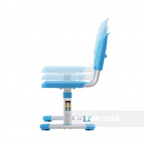 Комплект парта + стул трансформеры Cantare Blue в Лесном - lesnoy.mebel-74.com | фото