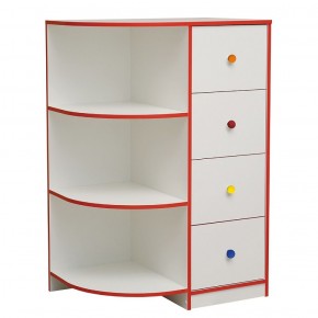 Набор мебели для детской Юниор-10 (с кроватью 800*1600) ЛДСП в Лесном - lesnoy.mebel-74.com | фото
