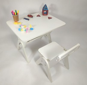 Детский растущий стол-парта и стул Я САМ "Умка" (Белый) в Лесном - lesnoy.mebel-74.com | фото