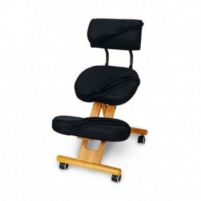 Коленный стул со спинкой Smartstool KW02В + Чехлы в Лесном - lesnoy.mebel-74.com | фото