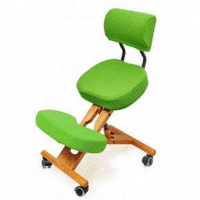 Коленный стул со спинкой Smartstool KW02В + Чехлы в Лесном - lesnoy.mebel-74.com | фото