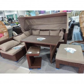 Комплект мебели с диваном AFM-320B-T320 Brown в Лесном - lesnoy.mebel-74.com | фото