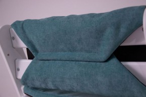 Комплект растущий стул и подушки Конёк Горбунёк Комфорт  (Бело-розовый, Волна) в Лесном - lesnoy.mebel-74.com | фото