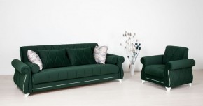Комплект Роуз ТД 411 диван-кровать + кресло + комплект подушек в Лесном - lesnoy.mebel-74.com | фото