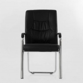 Кресло Barneo K-15 для посетителей и переговорных (черный) в Лесном - lesnoy.mebel-74.com | фото