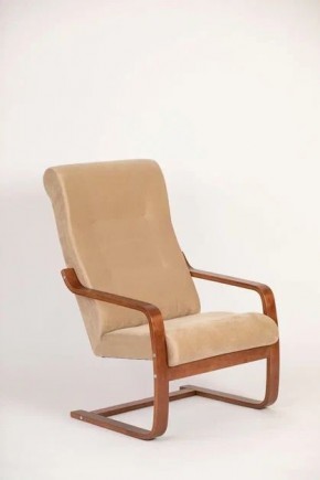Кресло для отдыха (пружинка) РЕЛАКС 37-Т-Б (песок) в Лесном - lesnoy.mebel-74.com | фото