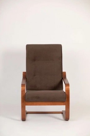 Кресло для отдыха (пружинка) РЕЛАКС 37-Т-К (кофе) в Лесном - lesnoy.mebel-74.com | фото