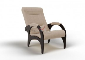 Кресло для отдыха Римини 19-Т-П (ткань/венге) ПЕСОК в Лесном - lesnoy.mebel-74.com | фото
