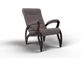 Кресло для отдыха Зельден 20-Т-ГР (ткань/венге) ГРАФИТ в Лесном - lesnoy.mebel-74.com | фото