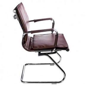 Кресло для посетителя Бюрократ CH-993-Low-V/Brown коричневый в Лесном - lesnoy.mebel-74.com | фото