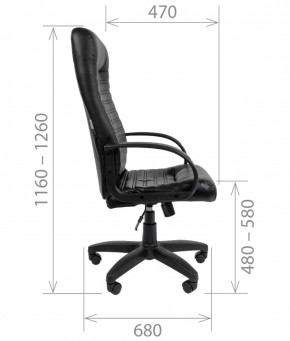 Кресло для руководителя CHAIRMAN 480 LT (Экокожа) в Лесном - lesnoy.mebel-74.com | фото
