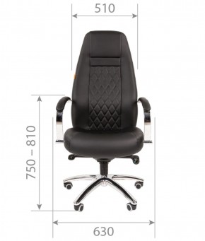 Кресло для руководителя CHAIRMAN 950 (Экокожа) Черное в Лесном - lesnoy.mebel-74.com | фото