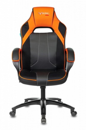 Кресло игровое Бюрократ VIKING 2 AERO ORANGE черный/оранжевый в Лесном - lesnoy.mebel-74.com | фото
