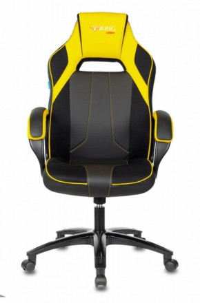 Кресло игровое Бюрократ VIKING 2 AERO YELLOW черный/желтый в Лесном - lesnoy.mebel-74.com | фото