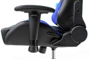Кресло игровое Бюрократ VIKING 5 AERO BLUE черный/синий в Лесном - lesnoy.mebel-74.com | фото