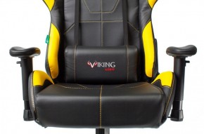 Кресло игровое Бюрократ VIKING 5 AERO YELLOW черный/желтый в Лесном - lesnoy.mebel-74.com | фото