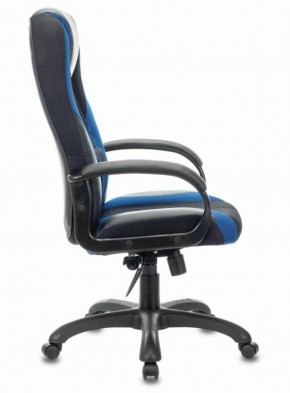 Кресло компьютерное BRABIX PREMIUM "Rapid GM-102" (экокожа/ткань, черное/синее) 532106 в Лесном - lesnoy.mebel-74.com | фото