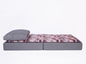 Кресло-кровать бескаркасное Харви (серый-геометрия слейт) в Лесном - lesnoy.mebel-74.com | фото