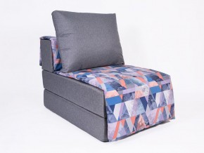 Кресло-кровать бескаркасное Харви (серый-сноу деним) в Лесном - lesnoy.mebel-74.com | фото