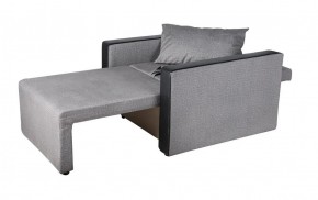 Кресло-кровать Милена с подлокотниками (серый) Велюр в Лесном - lesnoy.mebel-74.com | фото