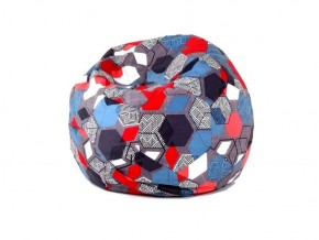 Кресло-мешок Мяч M (Geometry Slate) в Лесном - lesnoy.mebel-74.com | фото