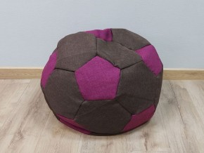 Кресло-мешок Мяч S (Savana Chocolate-Savana Berry) в Лесном - lesnoy.mebel-74.com | фото