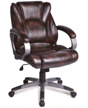 Кресло офисное BRABIX "Eldorado EX-504" (коричневое) 530875 в Лесном - lesnoy.mebel-74.com | фото