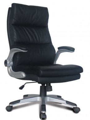 Кресло офисное BRABIX "Fregat EX-510" (рециклированная кожа, черное) 530863 в Лесном - lesnoy.mebel-74.com | фото