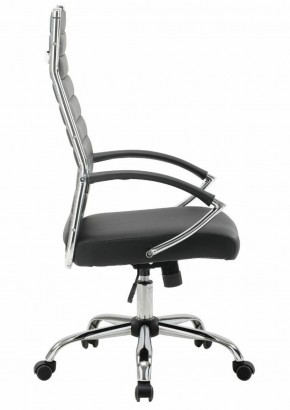 Кресло офисное BRABIX "Style EX-528", экокожа, хром, черное, 531947 в Лесном - lesnoy.mebel-74.com | фото