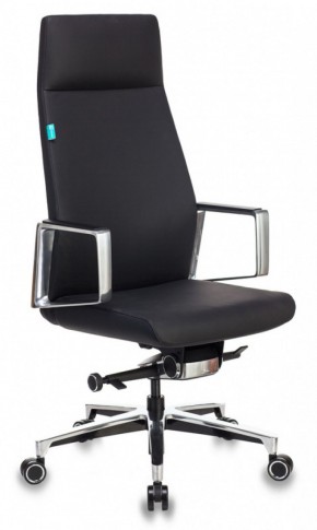 Кресло руководителя Бюрократ _JONS/BLACK черный в Лесном - lesnoy.mebel-74.com | фото