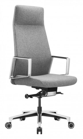 Кресло руководителя Бюрократ _JONS/CASHGREY серый в Лесном - lesnoy.mebel-74.com | фото