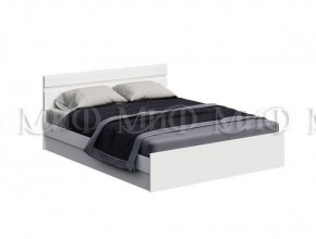 НЭНСИ NEW Кровать 1,4 м (Белый глянец холодный/Белый) в Лесном - lesnoy.mebel-74.com | фото