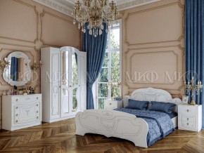 МАРИЯ Кровать 1,6м (белый) в Лесном - lesnoy.mebel-74.com | фото