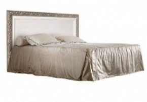 Кровать 2-х спальная (1,8 м) Тиффани штрих-лак/серебро с подъемным механизмом (ТФКР180-1[3]) в Лесном - lesnoy.mebel-74.com | фото