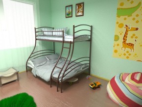 Кровать 2-х ярусная Глория 1400*1900 (МилСон)  в Лесном - lesnoy.mebel-74.com | фото