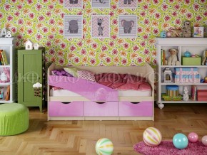 Кровать Бабочки (Сиреневый металлик) 1600 в Лесном - lesnoy.mebel-74.com | фото