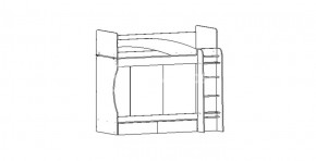 Кровать Бемби МДФ (фасад 3D) в Лесном - lesnoy.mebel-74.com | фото