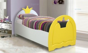 Кровать детская Корона (700*1400) МДФ матовый в Лесном - lesnoy.mebel-74.com | фото