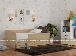 Кровать детская Панда с бортом и ящиками (сп/м 1200*1900) в Лесном - lesnoy.mebel-74.com | фото