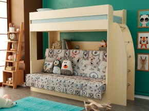 Кровать-диван 2-х ярусная Омега 17 (возможна зеркальная сборка) в Лесном - lesnoy.mebel-74.com | фото