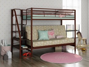 Кровать двухъярусная с диваном "Мадлен-3" (Серый/Серый) в Лесном - lesnoy.mebel-74.com | фото