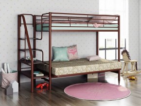 Кровать двухъярусная с диваном "Мадлен-3" (Серый/Серый) в Лесном - lesnoy.mebel-74.com | фото