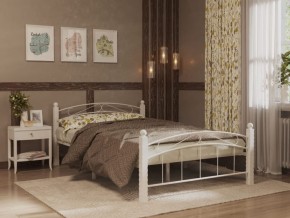 Кровать Гарда-15 с основанием (1200) белая в Лесном - lesnoy.mebel-74.com | фото