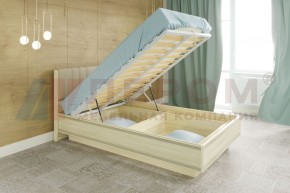 Кровать КР-1011 с мягким изголовьем в Лесном - lesnoy.mebel-74.com | фото