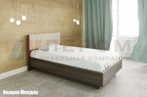 Кровать КР-1012 с мягким изголовьем в Лесном - lesnoy.mebel-74.com | фото
