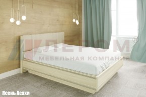 Кровать КР-1013 с мягким изголовьем в Лесном - lesnoy.mebel-74.com | фото