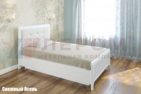 Кровать КР-1032 с мягким изголовьем в Лесном - lesnoy.mebel-74.com | фото