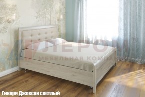 Кровать КР-2033 с мягким изголовьем в Лесном - lesnoy.mebel-74.com | фото